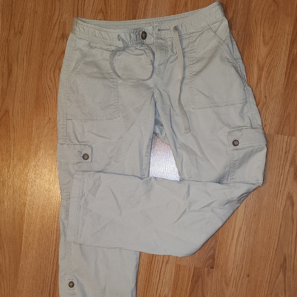 LL Bean Tan Cargo Pants